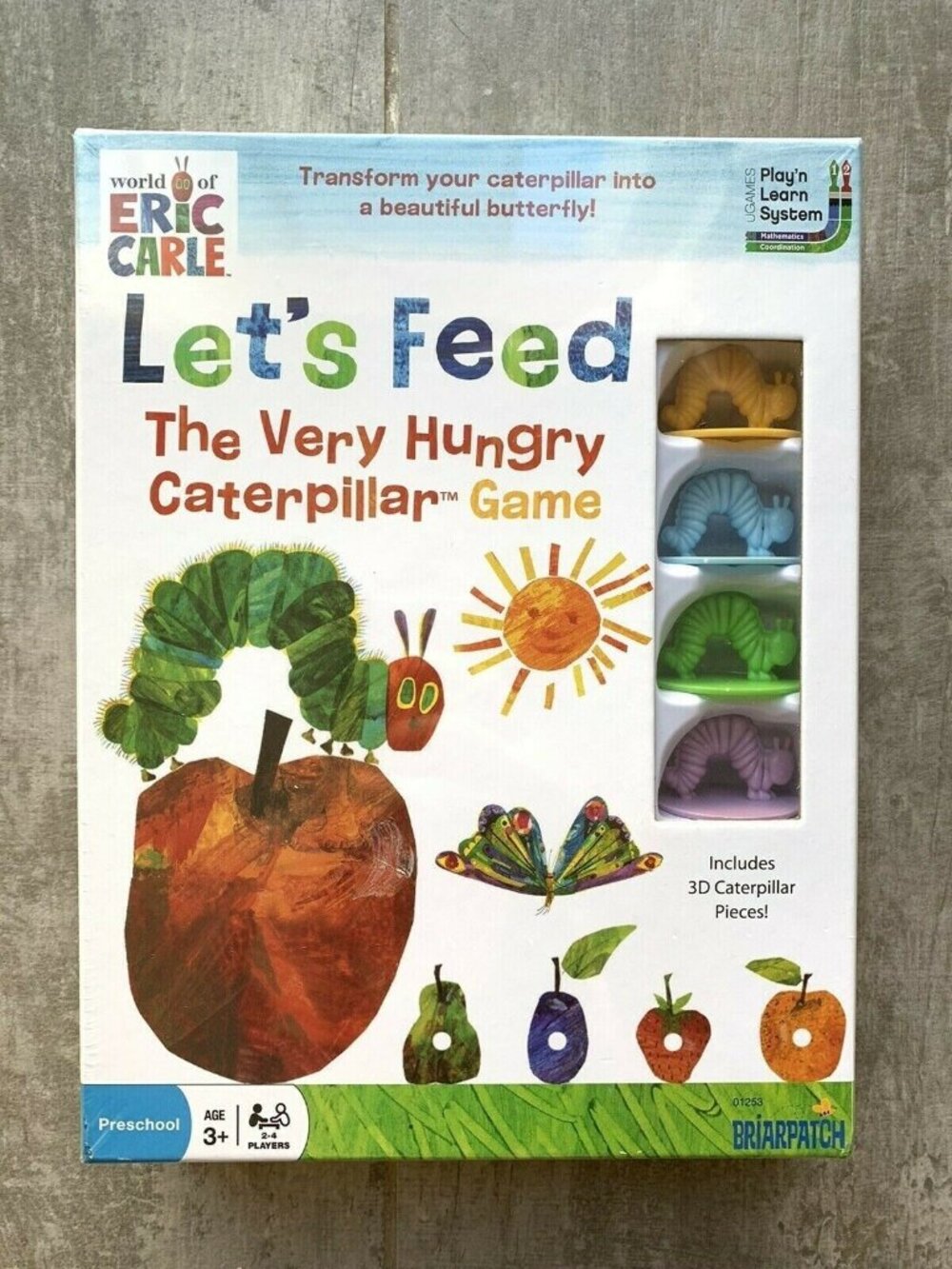 Let's Feed The Very Hungry Caterpillar Game Preschool Ages 3+ SEALED Play Learn